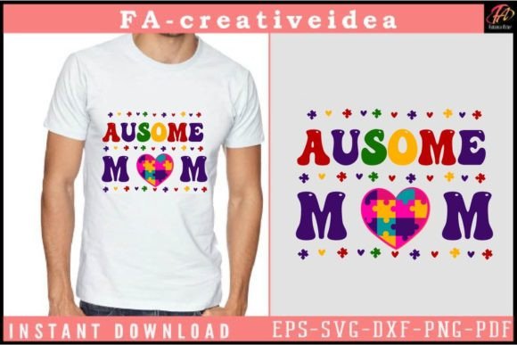 Awesome Mom Svg Design Graphics and Crafts Review