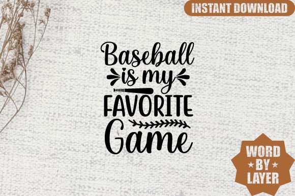Baseball is My Favorite Game Svg Design Review