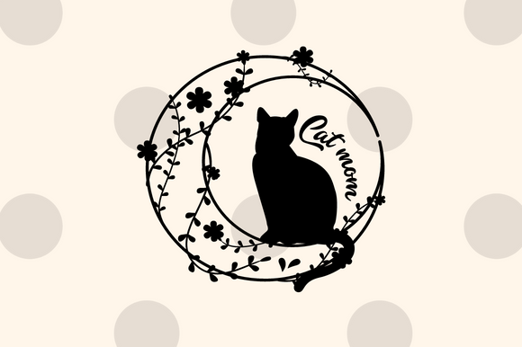 Cat Mama SVG Graphics for Crafts