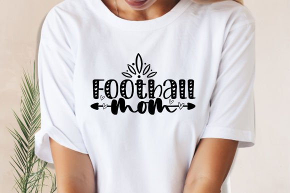 Football Mom SVG File: Graphics and Crafts for Real Projects