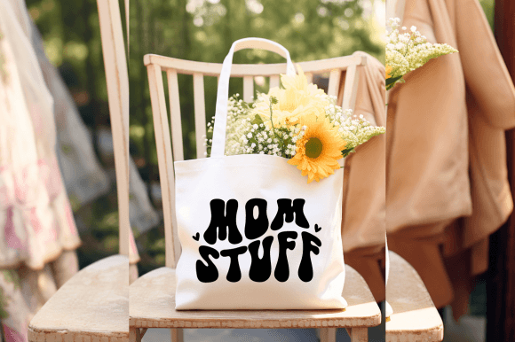 Mom Stuff SVG Graphics for Crafts and Tote Bags