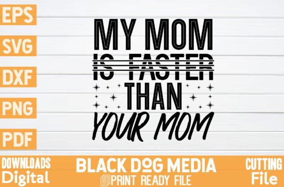 My Mom is Faster Than Your Mom Embroidery Review